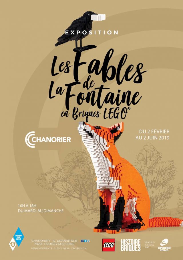 Exposition LEGO Expo LEGO Les Fables de La Fontaine 2019 à Croissy-sur-Seine (78290)