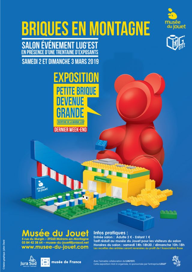 Exposition LEGO Expo LEGO Briques en Montagne 2019 à Moirans-en-Montagne (39260)