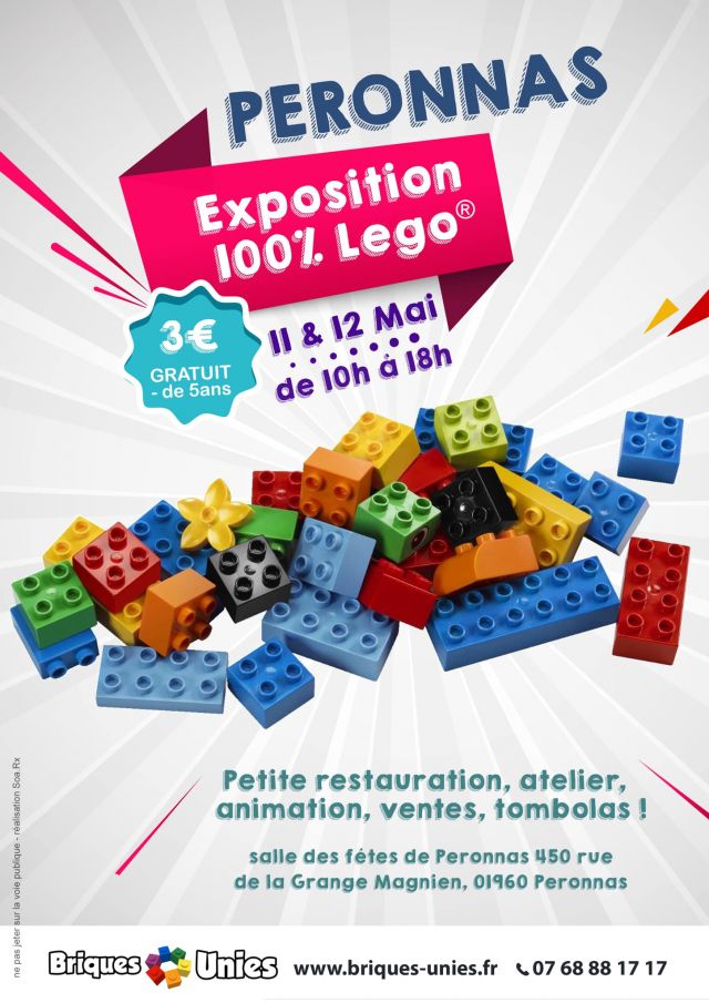 Exposition LEGO Expo LEGO Briques Unies 2019 à Peronnas (01960)