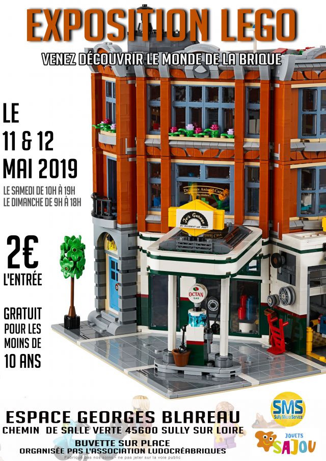 Exposition LEGO Expo LEGO Ludocréabriques à Sully-sur-Loire (45600)