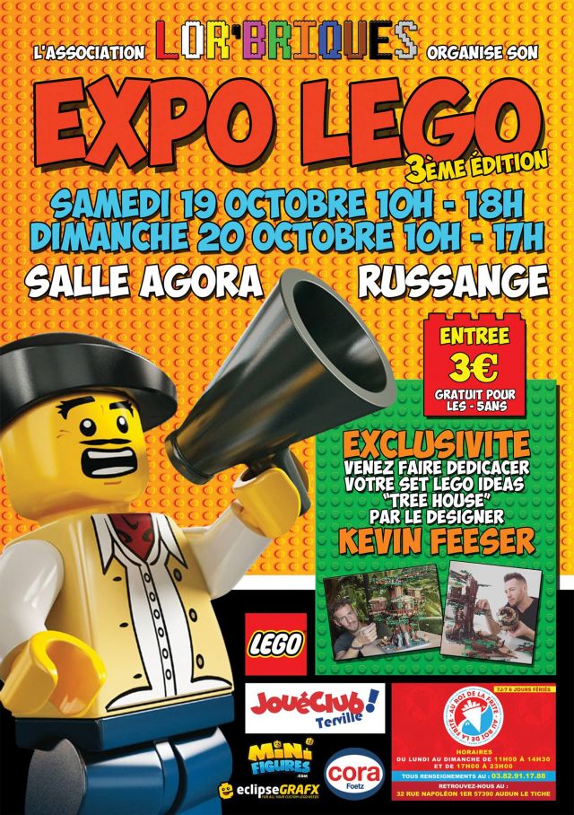 Exposition LEGO Expo LEGO Lor'Briques 2019 à Russange (57390)