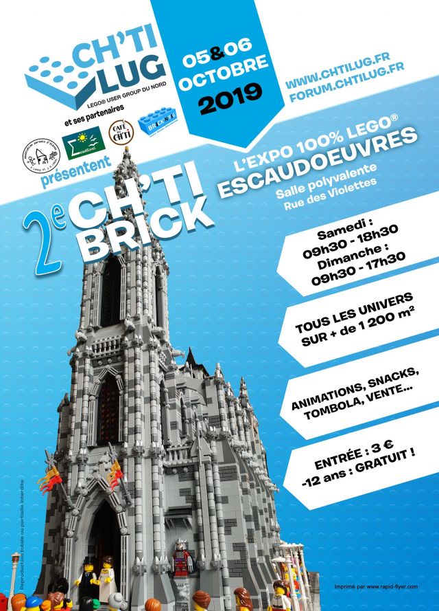Exposition LEGO Expo LEGO Ch'ti Brick à Escaudoeuvres (59161) Exposition LEGO Expo LEGO Ch'ti Brick à Escaudoeuvres (59161)