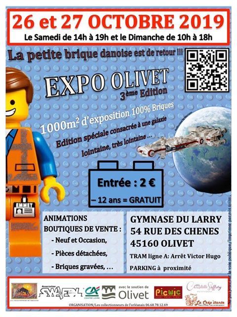 Exposition LEGO Expo LEGO Olivet 2019 à Olivet (45160)