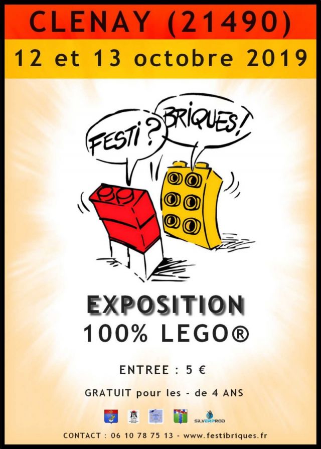 Exposition LEGO Expo LEGO Festibriques 2019 à Clenay (21490)