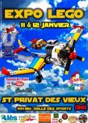 Exposition LEGO Saint-Privat-des-Vieux (30340) - Expo LEGO Art of Brick 2020