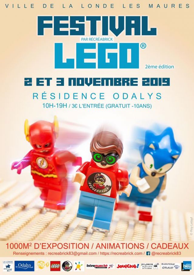 Exposition LEGO Expo LEGO Récréabrick 2019 à Londe-les-Maures (83250) Exposition LEGO Expo LEGO Récréabrick 2019 à Londe-les-Maures (83250)