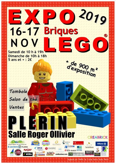 Exposition LEGO Expo LEGO Plérin 2019 à Plérin (22190)