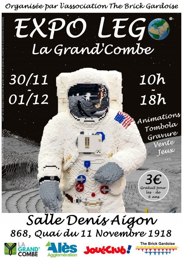 Exposition LEGO Expo LEGO La Grand'Combe 2019 à La Grand-Combe (30110)