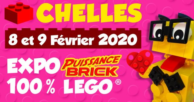 Exposition LEGO Expo LEGO Puissance Brick 2020 à Chelles (77500)