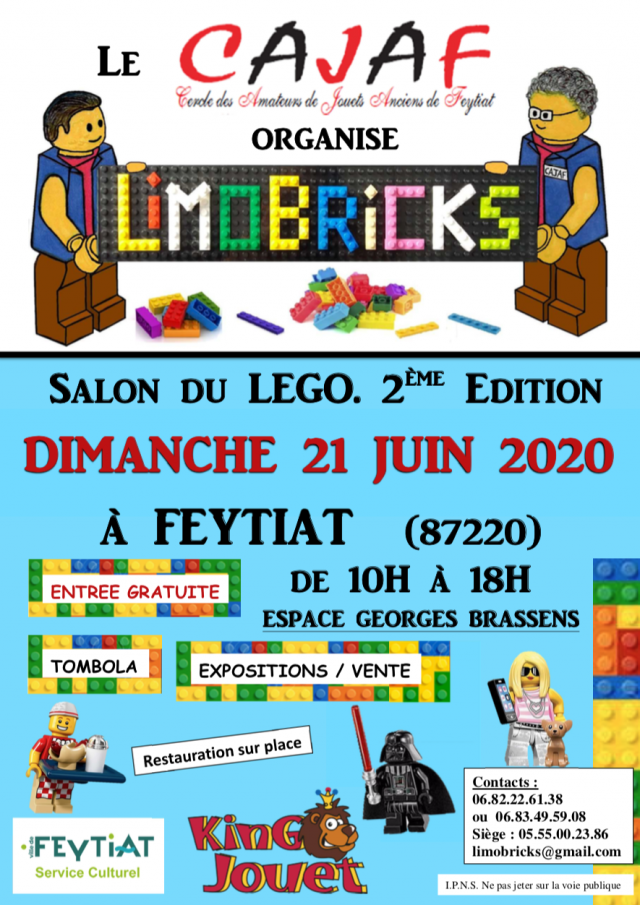 Exposition LEGO Expo LEGO Limobricks 2020 à Feytiat (87220) Exposition LEGO Expo LEGO Limobricks 2020 à Feytiat (87220)