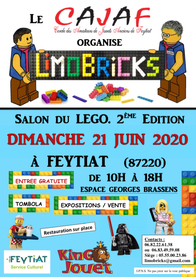 Exposition LEGO Expo LEGO Limobricks 2020 à Feytiat (87220)