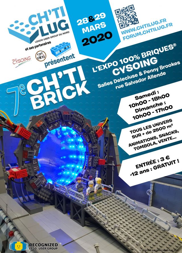 Exposition LEGO Expo LEGO 7ème Ch'ti Brick Cysoing à Cysoing (59830) Exposition LEGO Expo LEGO 7ème Ch'ti Brick Cysoing à Cysoing (59830)