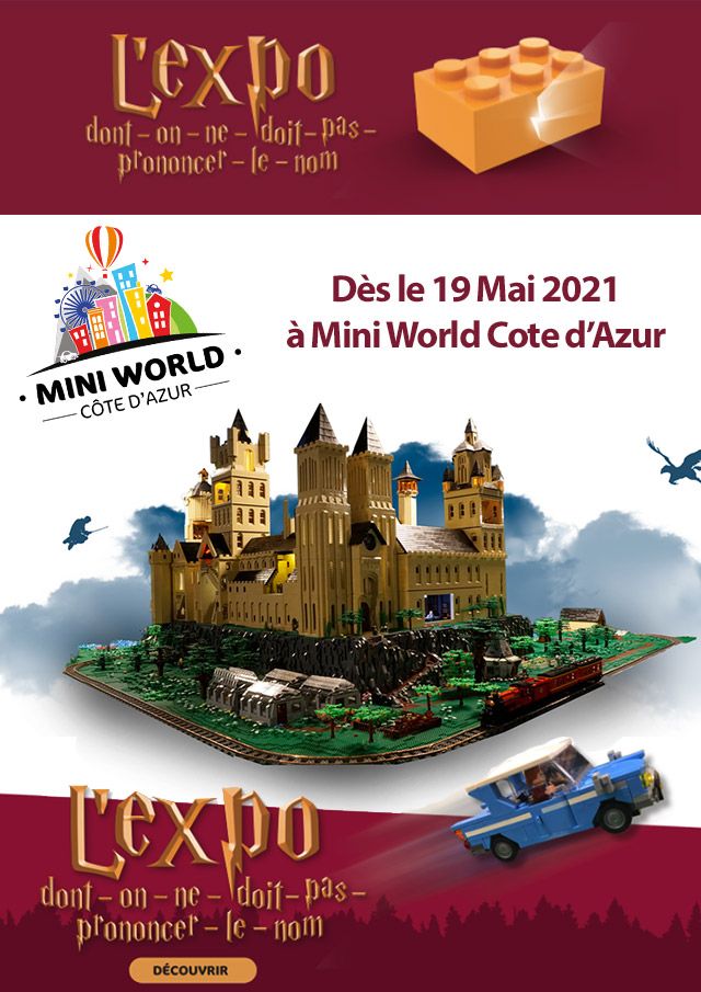Exposition LEGO Expo LEGO Harry Potter à Mini World Côte d'Azur à La Valette-du-Var (83160) Exposition LEGO Expo LEGO Harry Potter à Mini World Côte d'Azur à La Valette-du-Var (83160)