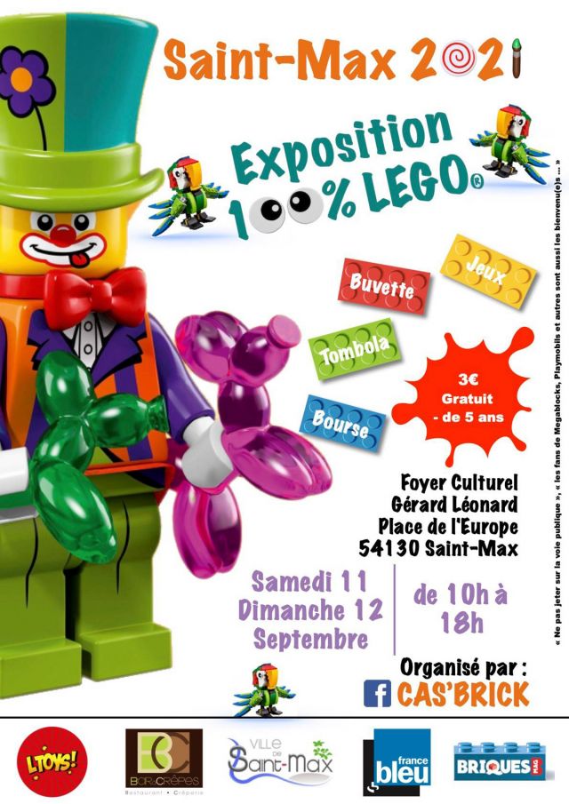 Exposition LEGO Expo LEGO Saint-Max 2021 à Saint-Max (54130)