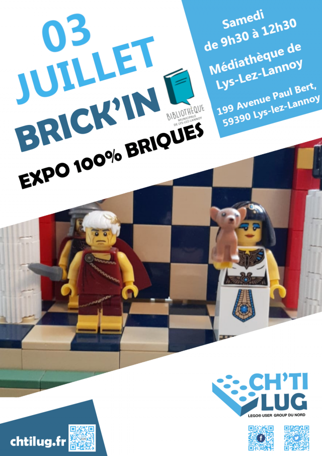 Exposition LEGO Expo LEGO Brick'In à Lys-lez-Lannoy (59390)
