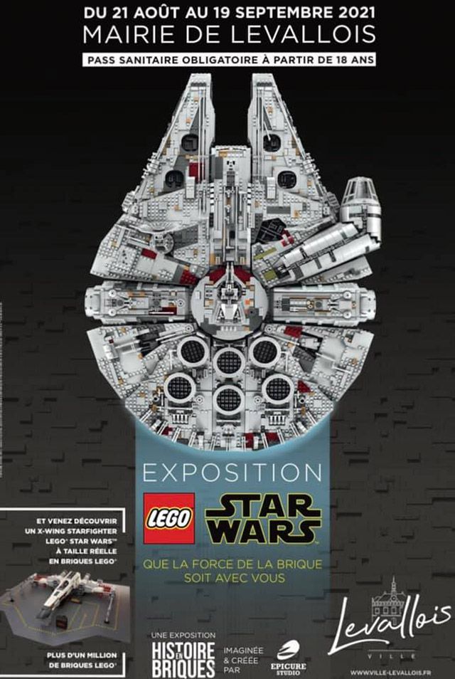 Exposition LEGO Expo LEGO Star Wars à Levallois (92300)