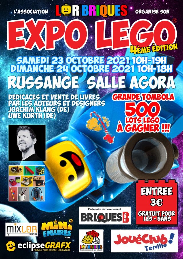 Exposition LEGO Expo LEGO Lor'Briques 2021 à Russange (57390) Exposition LEGO Expo LEGO Lor'Briques 2021 à Russange (57390)