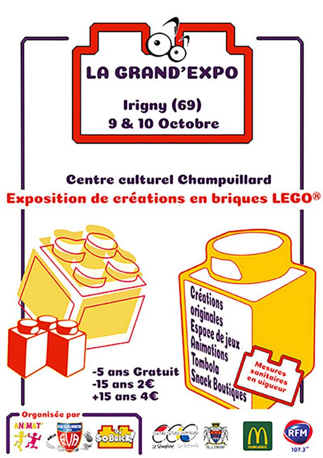 Exposition LEGO La Grand'Expo LEGO à Irigny (69540)
