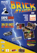 Exposition LEGO Sotteville-Les-Rouen (76300) - Expo LEGO Brick My World Ludibrick 2021
