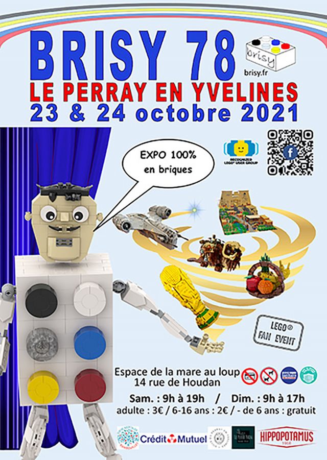 Exposition LEGO Expo LEGO Brisy 78 2021 à Le Perray-en-Yvelines (78610)