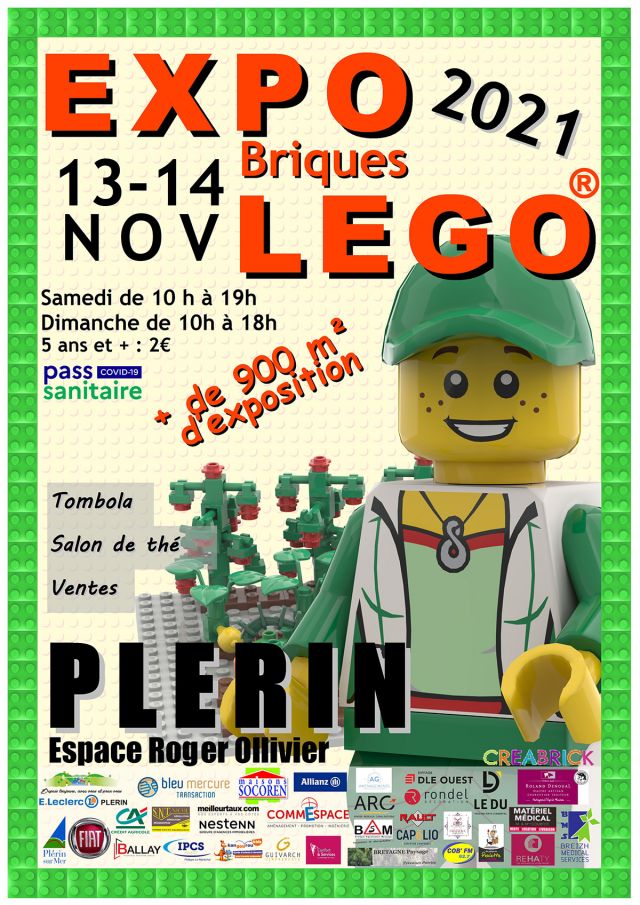 Exposition LEGO Expo LEGO à Plérin 2021 à Plérin (22190)