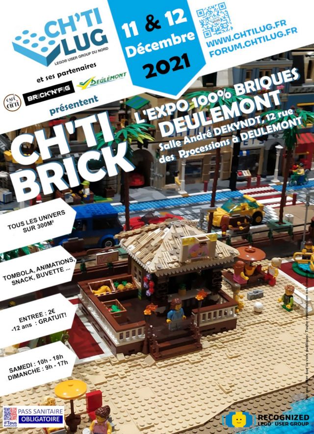 Exposition LEGO Expo LEGO Ch'ti Brick 2021 à Deulemont (59890) Exposition LEGO Expo LEGO Ch'ti Brick 2021 à Deulemont (59890)