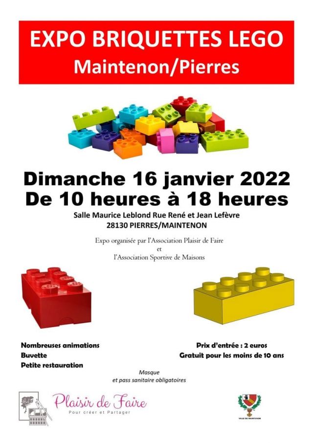 Exposition LEGO Expo Briquettes LEGO à Pierres/Maintenon (28130)