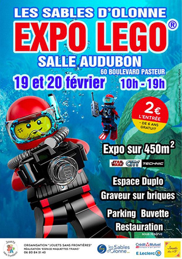 Exposition LEGO Expo LEGO Les Sables d'Olonne 2022 à Les Sables-d'Olonne (85100)