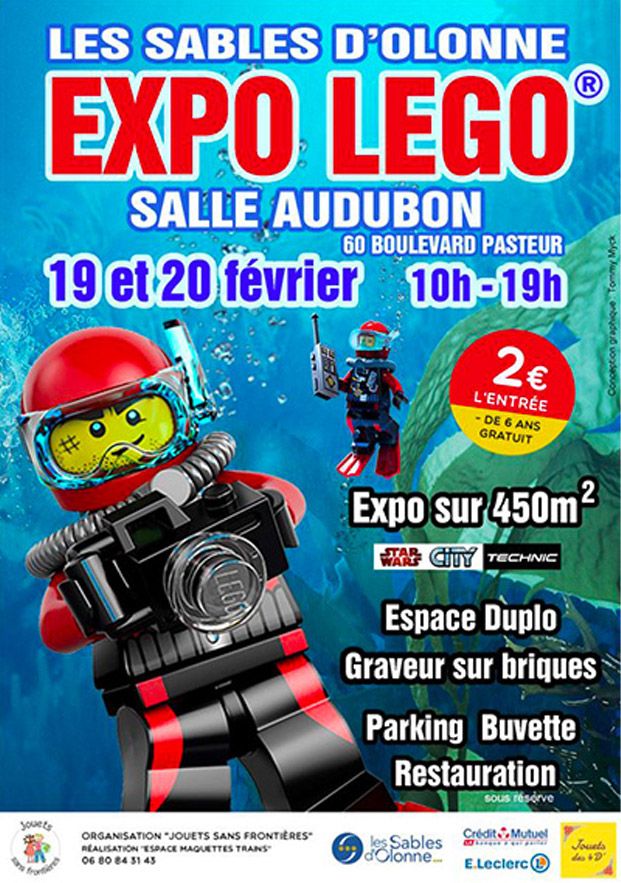 Exposition LEGO Expo LEGO Les Sables d'Olonne 2022 à Les Sables-d'Olonne (85100) Exposition LEGO Expo LEGO Les Sables d'Olonne 2022 à Les Sables-d'Olonne (85100)