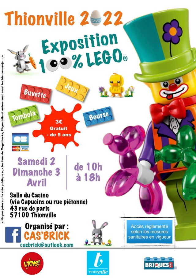 Exposition LEGO Expo LEGO Thionville 2022 à Thionville (57100)