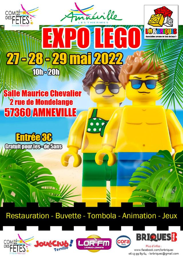 Exposition LEGO Expo LEGO Lor'Briques 2022 à Amnéville (57360) Exposition LEGO Expo LEGO Lor'Briques 2022 à Amnéville (57360)