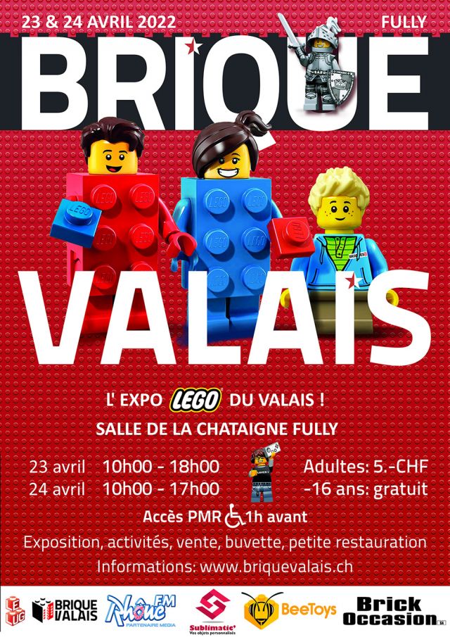Exposition LEGO Expo LEGO Brique Valais à Fully 2022 à Fully (1926)