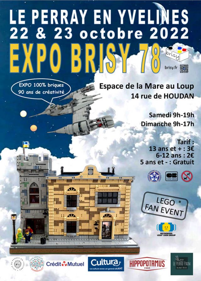 Exposition LEGO Expo LEGO Brisy 2022 à Le Perray-en-Yvelines (78610) Exposition LEGO Expo LEGO Brisy 2022 à Le Perray-en-Yvelines (78610)