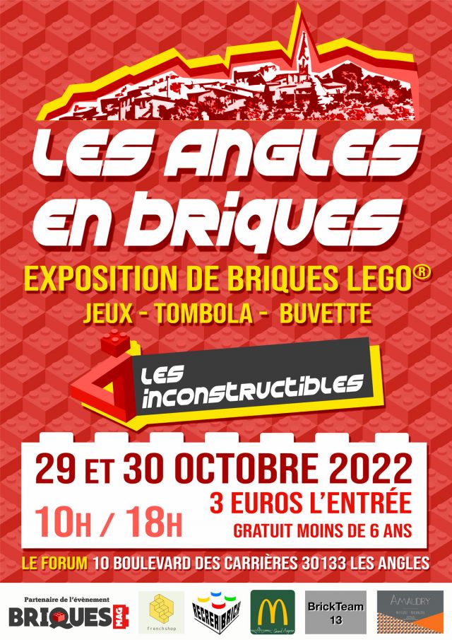 Exposition LEGO Expo LEGO Les Angles en briques 2022 à Les Angles (30133) Exposition LEGO Expo LEGO Les Angles en briques 2022 à Les Angles (30133)