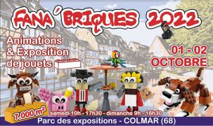 Exposition LEGO Colmar (68000) - Expo LEGO Fana'Briques 2022