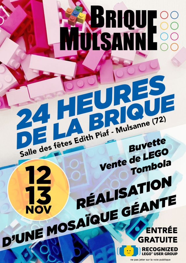 Exposition LEGO Expo LEGO "24 Heures de la Brique" Mulsanne 2022 à Mulsanne (72230)