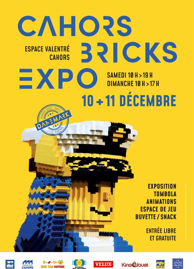 Exposition LEGO Expo LEGO Cahors Bricks Expo 2022 à Cahors (46090)