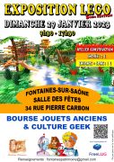 Exposition LEGO Fontaines-sur-Saône (69270) - Expo LEGO Fontaines Patrimoine 2023