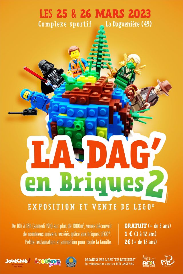 Exposition LEGO Expo LEGO La Dag' en Briques 2 à La Daguenière (49800)