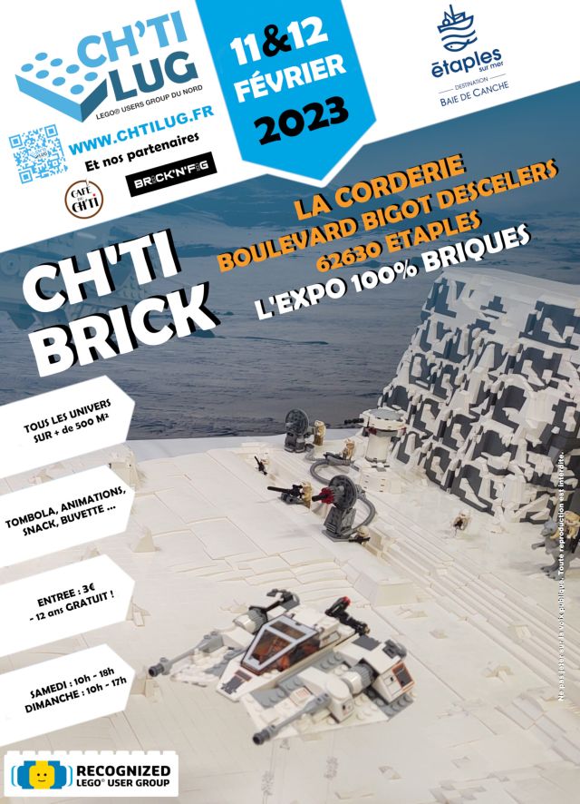 Exposition LEGO Expo LEGO Ch'ti Brick Etaples 2023 à Etaples (62630)