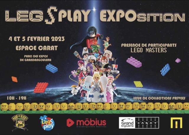 Exposition LEGO Expo LEGO Legsplay 2023 à L'Isle d'Espagnac (16340)