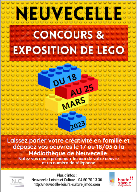 Exposition LEGO Expo LEGO et Concours Neuvecelle 2023 à Neuvecelle (74200)