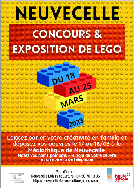Exposition LEGO Expo LEGO et Concours Neuvecelle 2023 à Neuvecelle (74200) Exposition LEGO Expo LEGO et Concours Neuvecelle 2023 à Neuvecelle (74200)