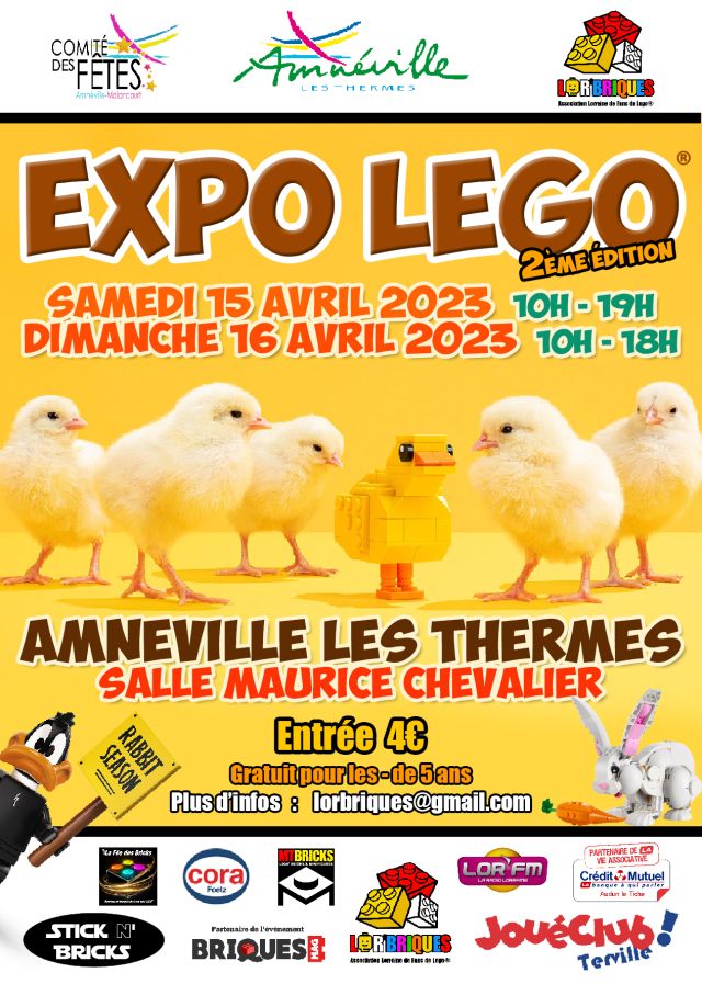 Exposition LEGO Expo LEGO Lor'Briques 2023 à Amneville les Thermes (57360)