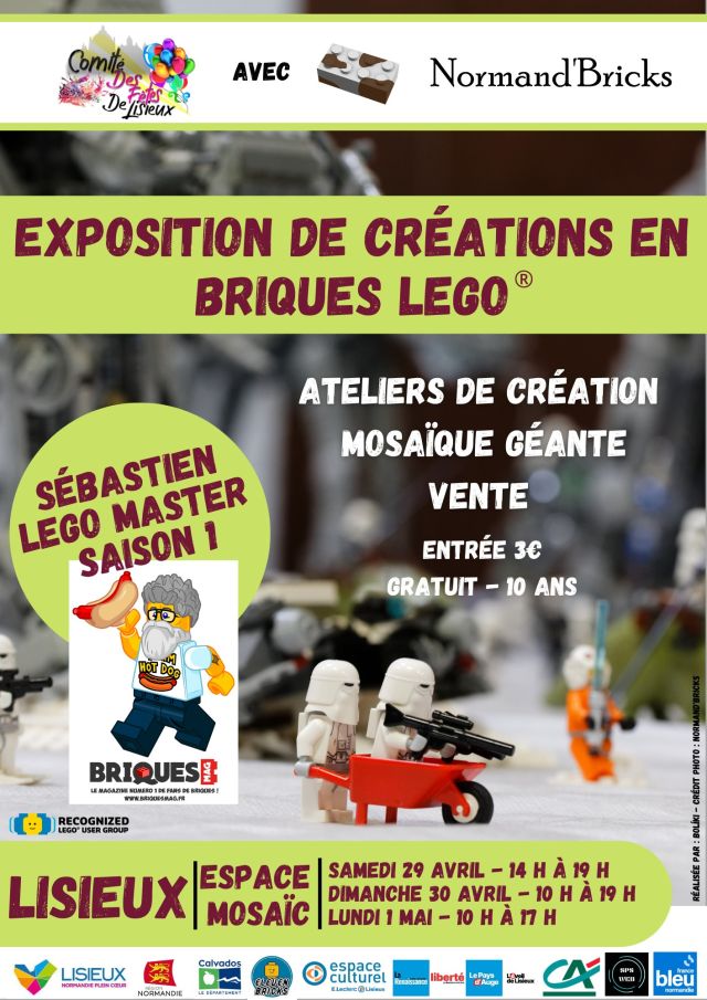Exposition LEGO Expo LEGO Lisieux 2023 à Lisieux (14100)