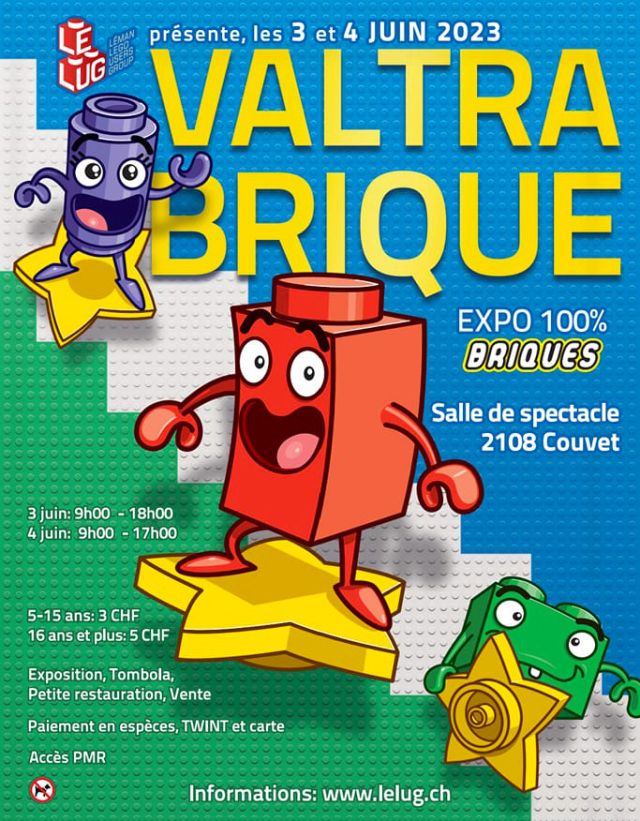 Exposition LEGO Espo LEGO Valtra Brique 2023 à Couvet (2108)