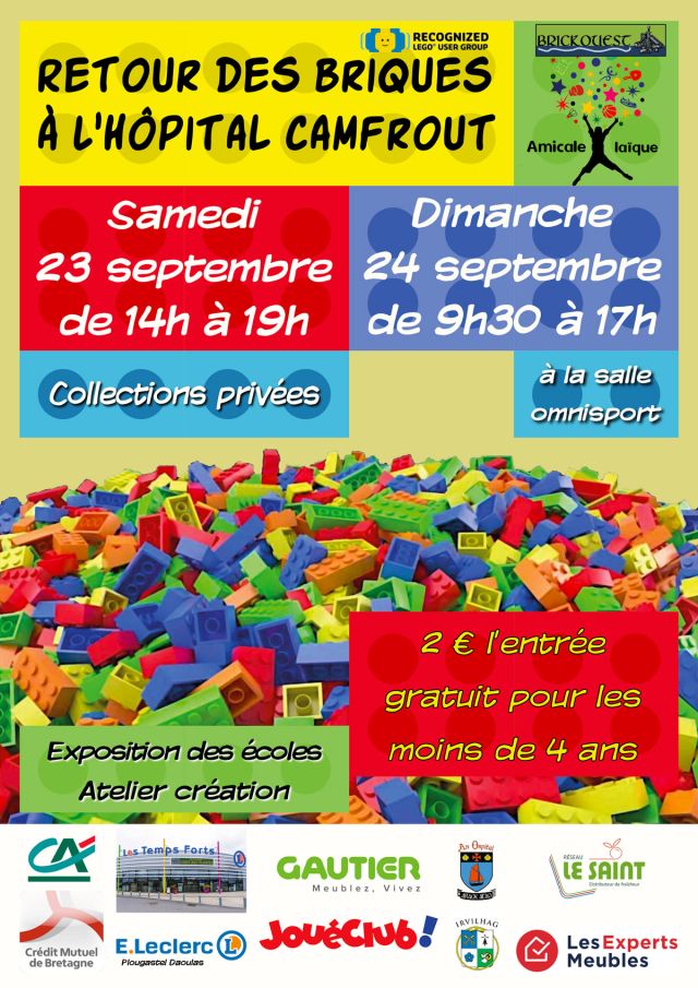 Exposition LEGO Expo LEGO Hôpital-Camfrout 2023 à Hôpital-Camfrout (29460)