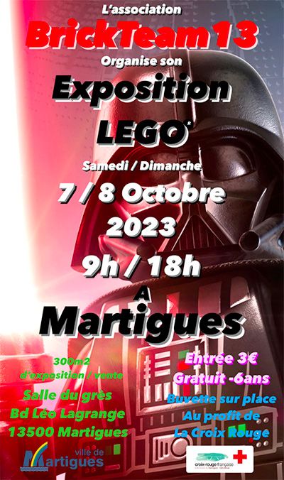 Exposition LEGO Expo LEGO BrickTeam13 2023 à Martigues (13500) Exposition LEGO Expo LEGO BrickTeam13 2023 à Martigues (13500)