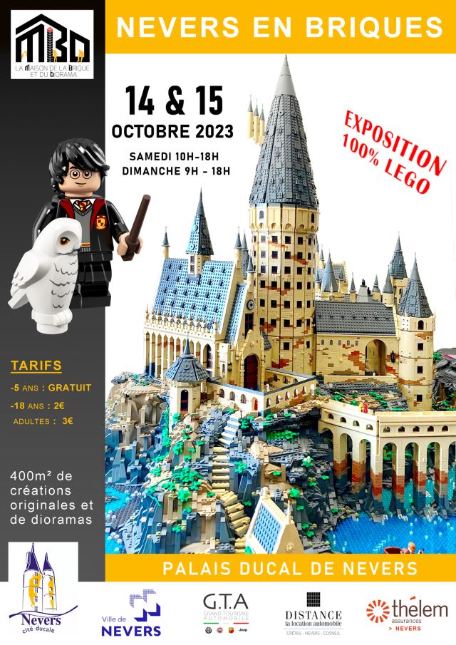 Exposition LEGO Expo LEGO Nevers en Briques 2023 à Nevers (58000)