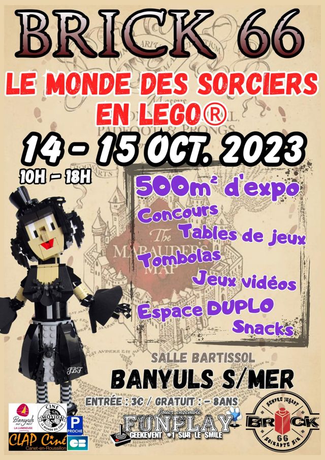 Exposition LEGO Expo LEGO Brick66 2023 à Banyuls sur Mer (66650) Exposition LEGO Expo LEGO Brick66 2023 à Banyuls sur Mer (66650)